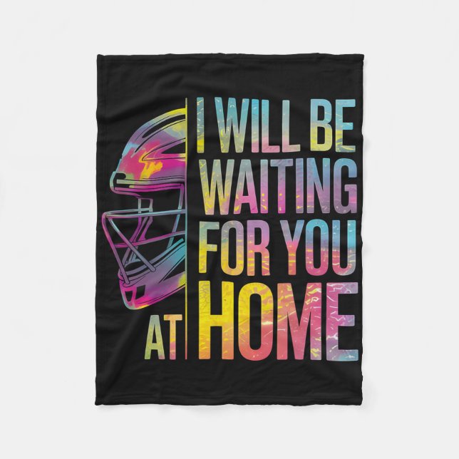 Couverture Polaire I Will Be Waiting For You At Home Softll Catcher _ (Devant)