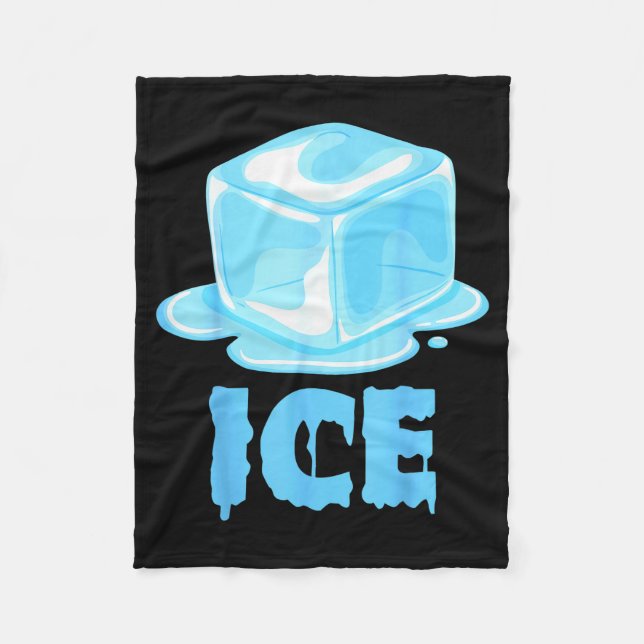 Couverture Polaire Ice Bag Funny Halloween Christmas Costume  (Devant)