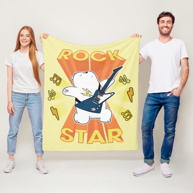 Couverture Polaire Ice Bear - Rock Star (En situation)
