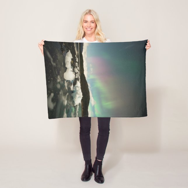 Couverture Polaire Iceberg Aurora (En situation)
