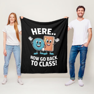 Couverture Polaire Ici Maintenant Retournez En Classe Infirmière Scol