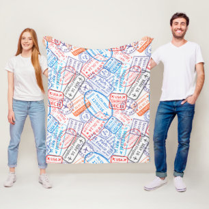 Couverture Polaire Icône Voyage