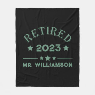 Couverture Polaire Idée cadeau de retraite personnalisée