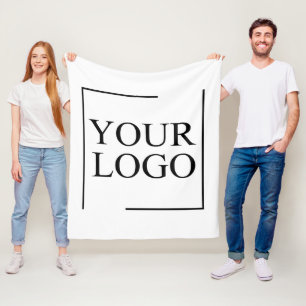 Couverture Polaire Idée personnalisée du Mariage Ajouter un logo