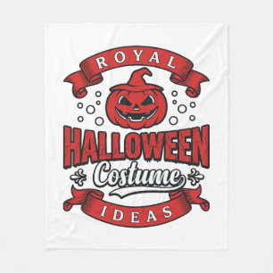 Couverture Polaire Idées de costumes d'Halloween vintage Vector Desig