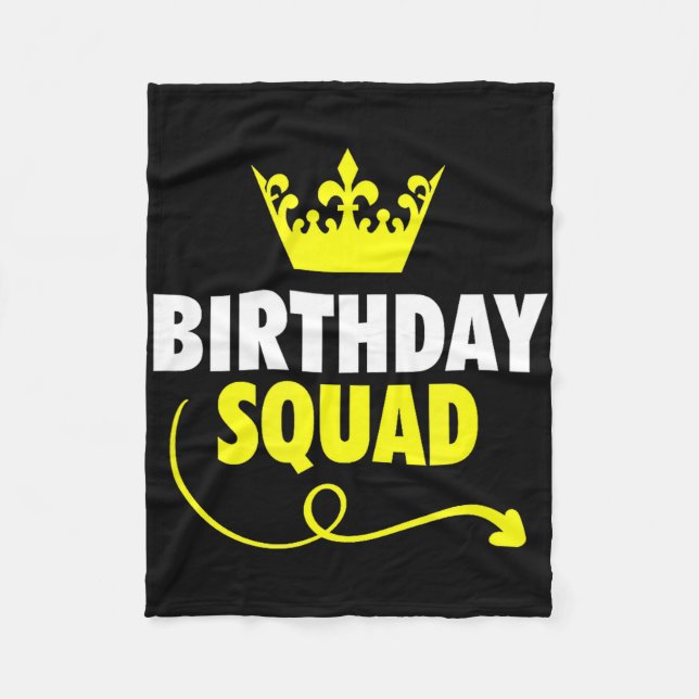 Couverture Polaire Idées de groupe d'anniversaire cadeau de fête de c (Devant)