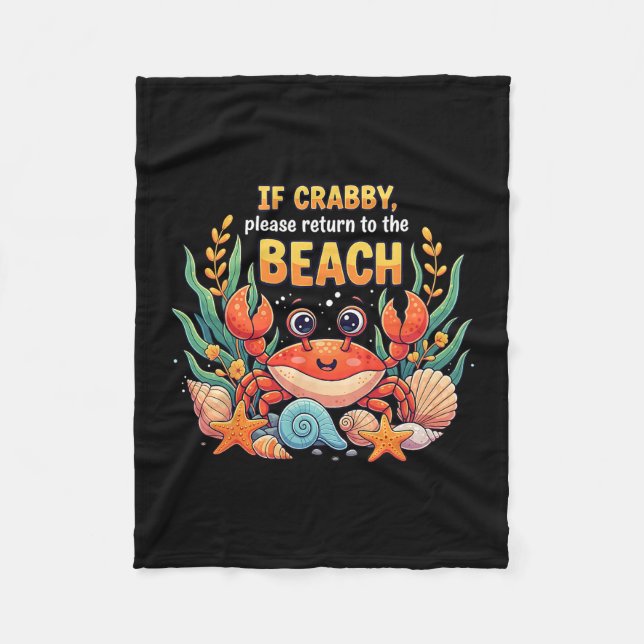 Couverture Polaire If Crab  (Devant)