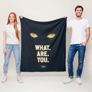Couverture Polaire IL Joue Les Yeux "Quoi.Es.Vous."