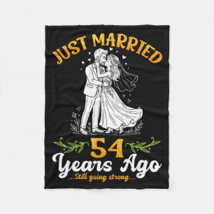 Couverture Polaire Il y a 54 ans mariés toujours solides anniversaire