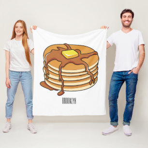 Couverture Polaire Illustration de dessin animé de Pancake