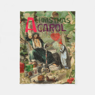 Couverture Polaire Illustration de l'esprit de Noël présent Scrooge