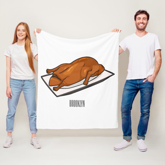 Couverture Polaire Illustration de Peking duck (En situation)