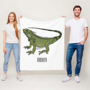 Couverture Polaire Illustration d'Iguana