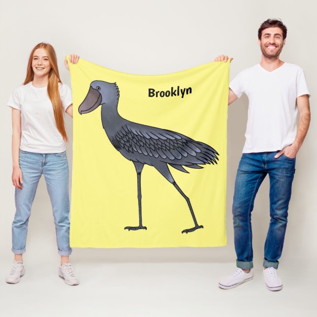 Couverture Polaire Illustration d'oiseau de cordonnier (En situation)
