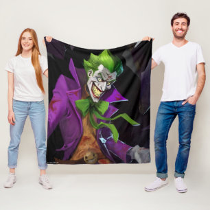 Couverture Polaire Illustration d'un joker en crise infinie
