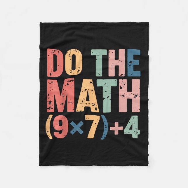 Couverture Polaire Illustration Math 67 Mème Six Sept (Devant)