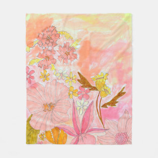 Couverture Polaire Illustration Pip Gerard Moderne Imaginaire Jardin 