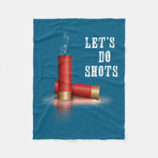 Couverture Polaire Illustration Shotgun Let's Shots
