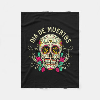 Couverture Polaire Illustration Vector dia de muertos