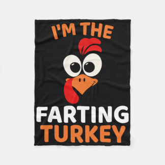 Couverture Polaire I'm The Farting Turkey