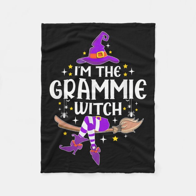 Couverture Polaire Im The Grammie Witch Halloween Matching Group Cost (Devant)