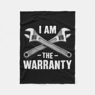 Couverture Polaire I'm The Warranty Auto Mechanic