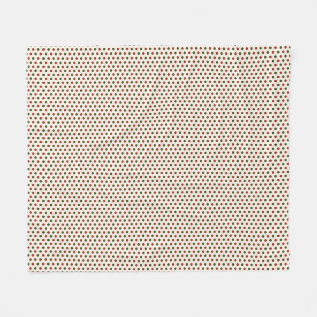 Couverture Polaire Image displaying a patterned fabric with a grid  (Devant (Horizontal))