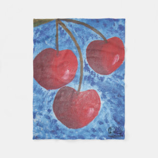 Couverture Polaire Imagen de mi obra Cerezas