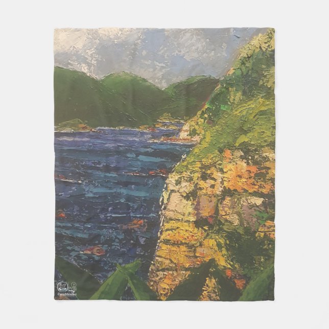 Couverture Polaire Imagen de mi obra La roca (Devant)