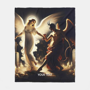 Couverture Polaire Imaginaire mignon Demon Ange Danser