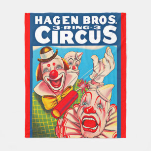Couverture Polaire Impression de l'affiche Hagen Brothers Circus dans