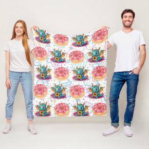 Couverture Polaire Impression Sweet Tooth Dragon