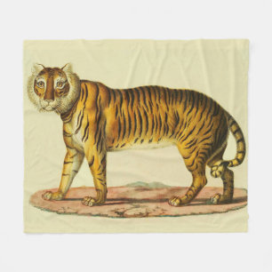 Couverture Polaire Impression tigre 1824