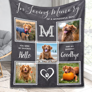 Couverture Polaire In Love Mémoire Personnalisée Pet Photo Memorial