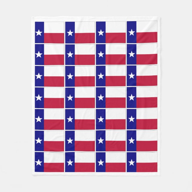 Couverture Polaire Indicateur Texas Lone Star (Devant)