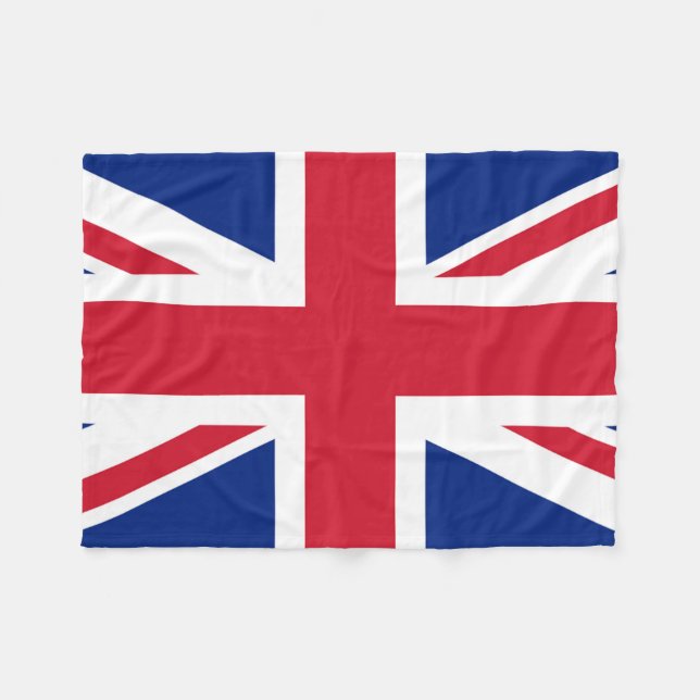 Couverture Polaire Indicateur Union Jack (Devant (Horizontal))