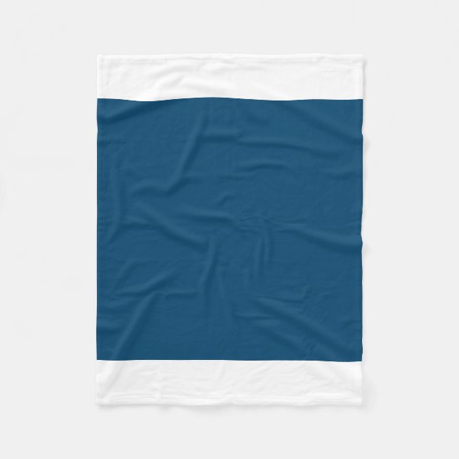 Couverture Polaire Indigo Blue (Devant)