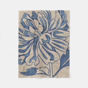 Couverture Polaire Indigo Mum