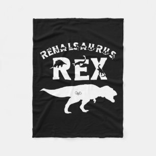 Couverture Polaire Infirmière Rein Maladie Transplanter Tech Dinosaur