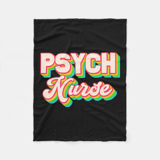 Couverture Polaire Infirmière Service de soins infirmiers psychiatriq