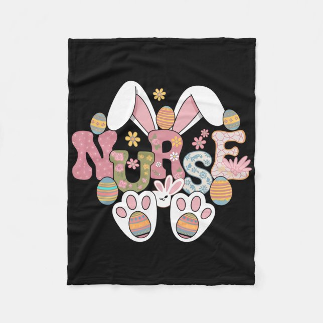 Couverture Polaire Infirmière Vie Stethoscope Infirmière mignonne Lap (Devant)