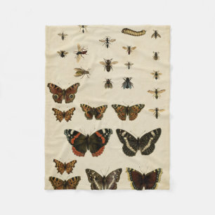Couverture Polaire Insectes de jardin par le studio de vision