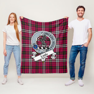 Couverture Polaire Insigne de petit clan Tartan Plaid