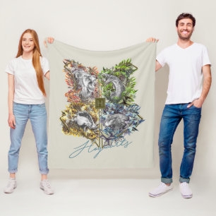 Couverture Polaire Insigne floral HOGWARTS™