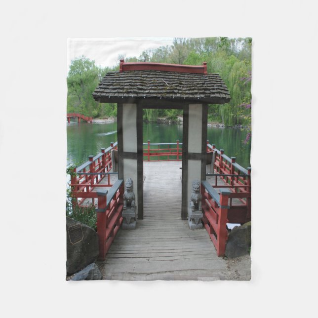 Couverture Polaire Inspiration japonaise (Devant)