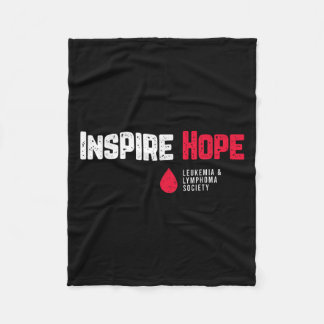 Couverture Polaire Inspirer Hope Leukemia Et Lymphoma Society Blood C