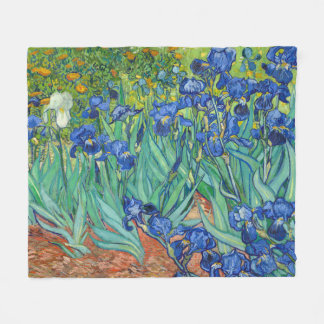 Couverture Polaire Iris par Van Gogh