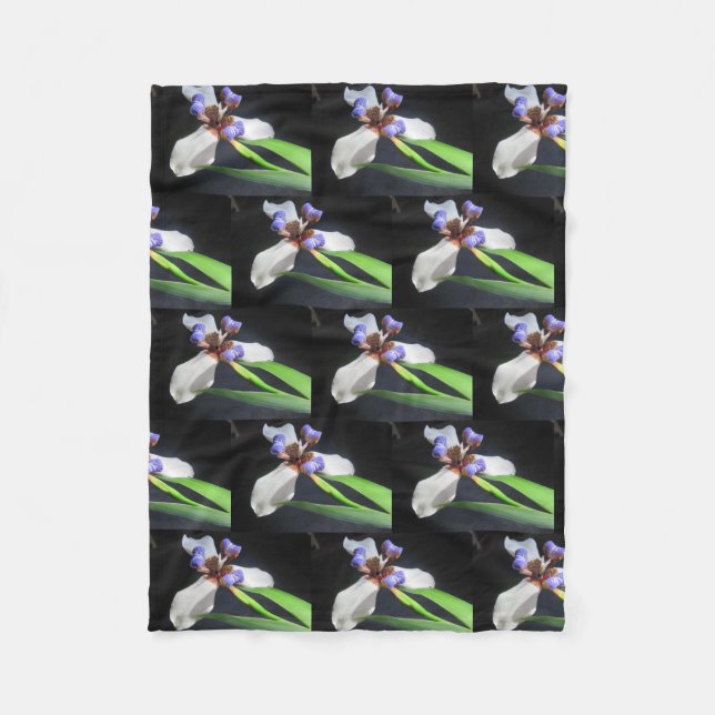 Couverture Polaire Iris stupéfiant (Devant)