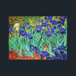 Couverture Polaire Irises par Vincent Van Gogh<br><div class="desc">Vincent Van Gogh Irises. Peint en 1889, il fait partie du tableau qu'il a créé dans l'asile Saint Paul-de-Mausole à Saint-Rémy-de-Provence en France. C'est une peinture à l'huile. Cette peinture à l'huile de paysage de beaux-arts représente un champ de plantes de fleurs d'iris. Vincent Van Gogh était un artiste célèbre....</div>