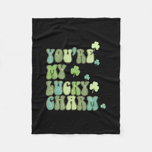 Couverture Polaire Irish You Are My Lucky Charm (Devant)